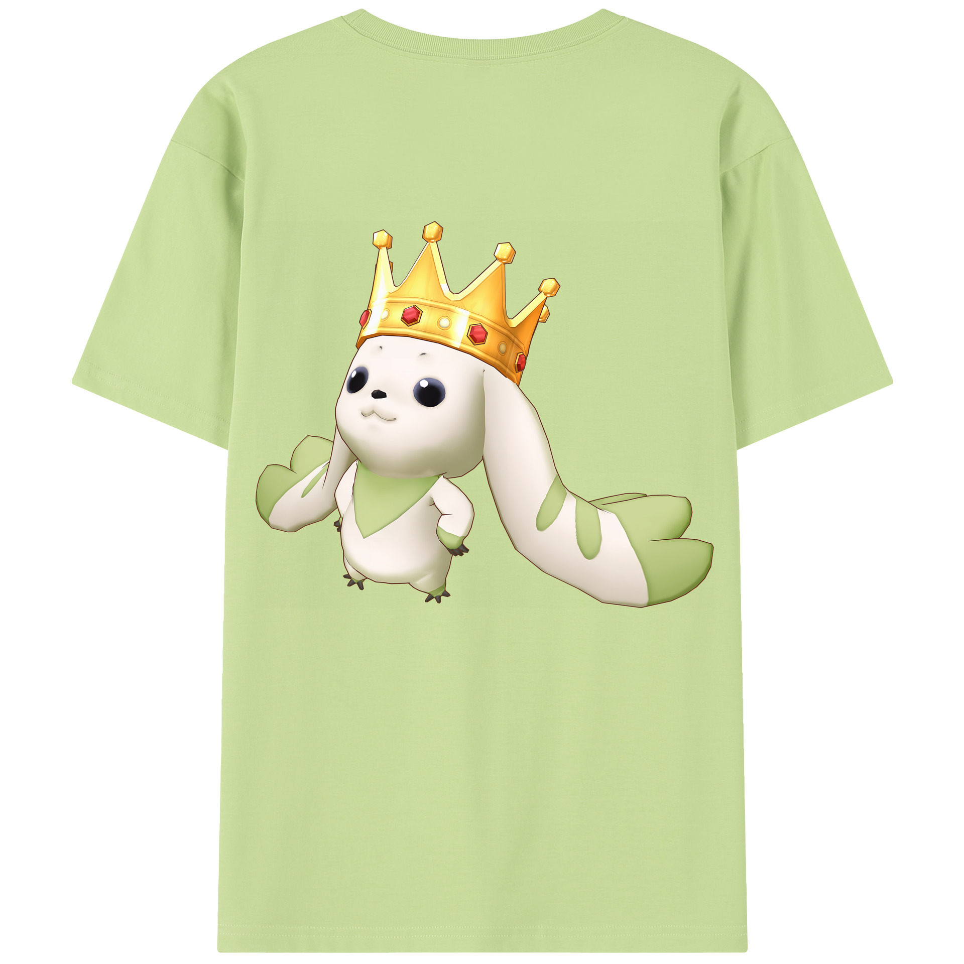 （画像用） Digimon デジタルモンスター/デジモン 綿100％半袖Tシャツ（背面プリント）